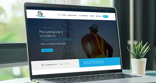 Sito GR Trafo Service portfolio Alice Petrella web designer freelance Milano